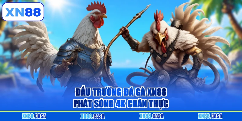 Đấu trường đá gà XN88 phát sóng 4K chân thực